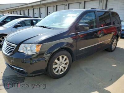2016 Chrysler MINIVAN Touring, black — VIN 2C4RC1BG1GR287587, Copart