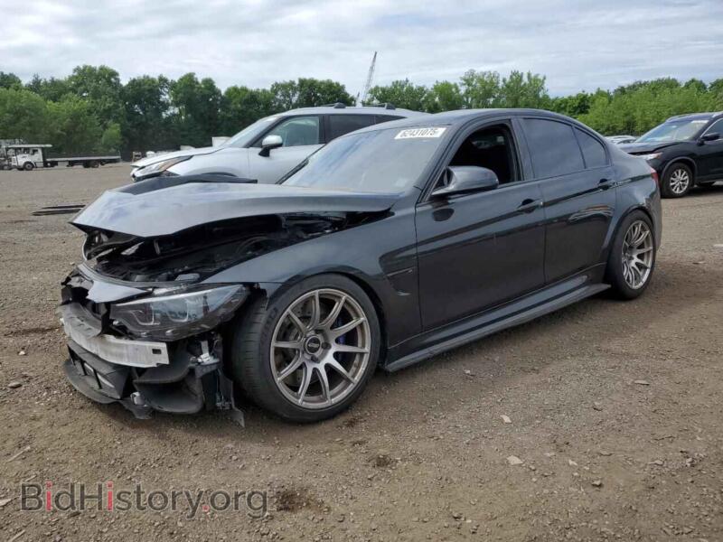 2018 BMW M3 (VIN WBS8M9C54J5L00849) — photo 1 of 14, Copart, damage: front end