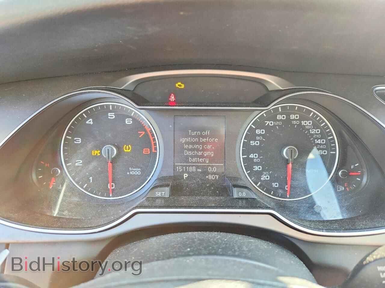 2013 AUDI A4 - VIN: WAUBFAFL0DN041362 - Фото 9