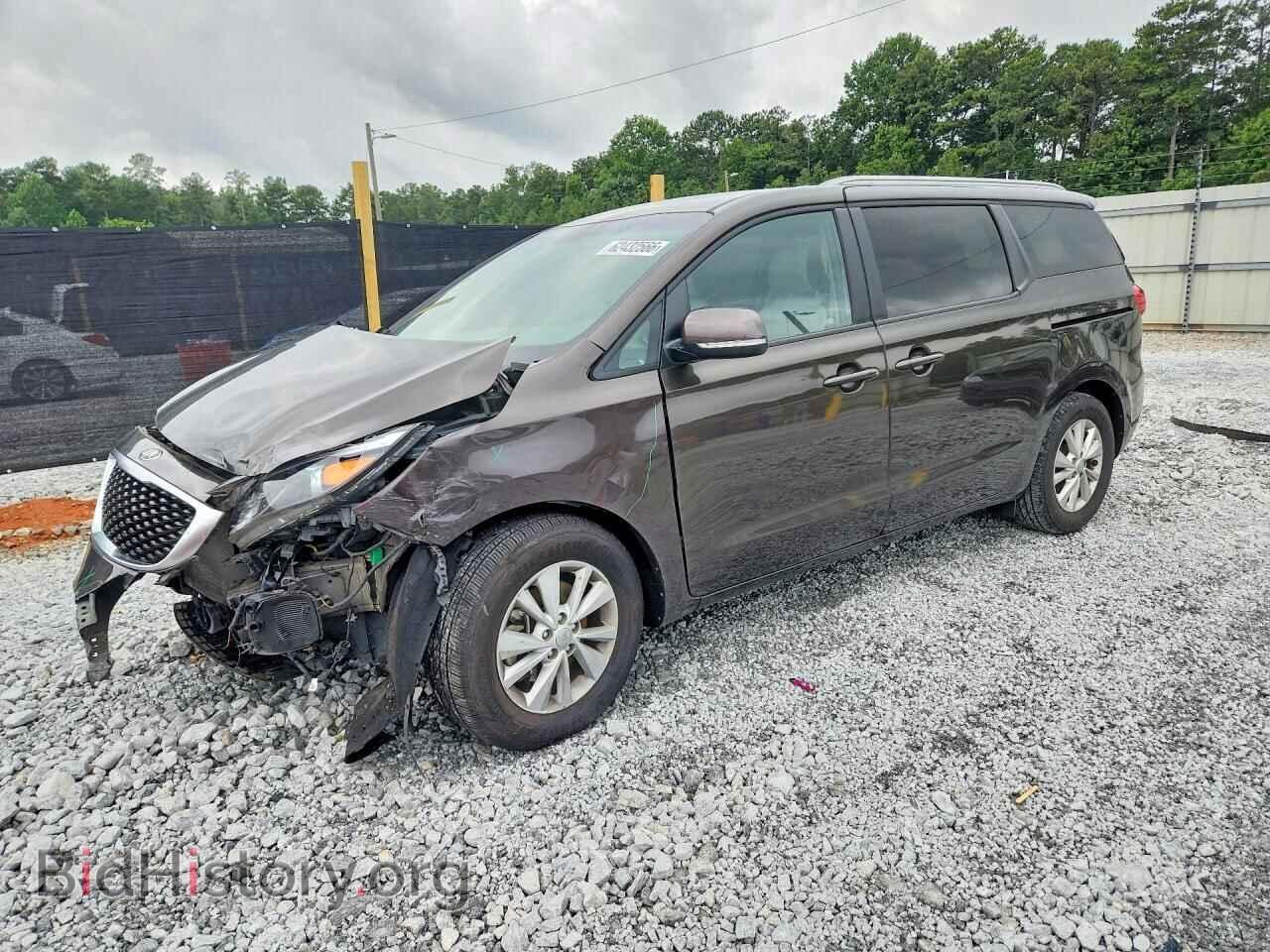Фотография KNDMB5C16H6292842 - KIA SEDONA 2017
