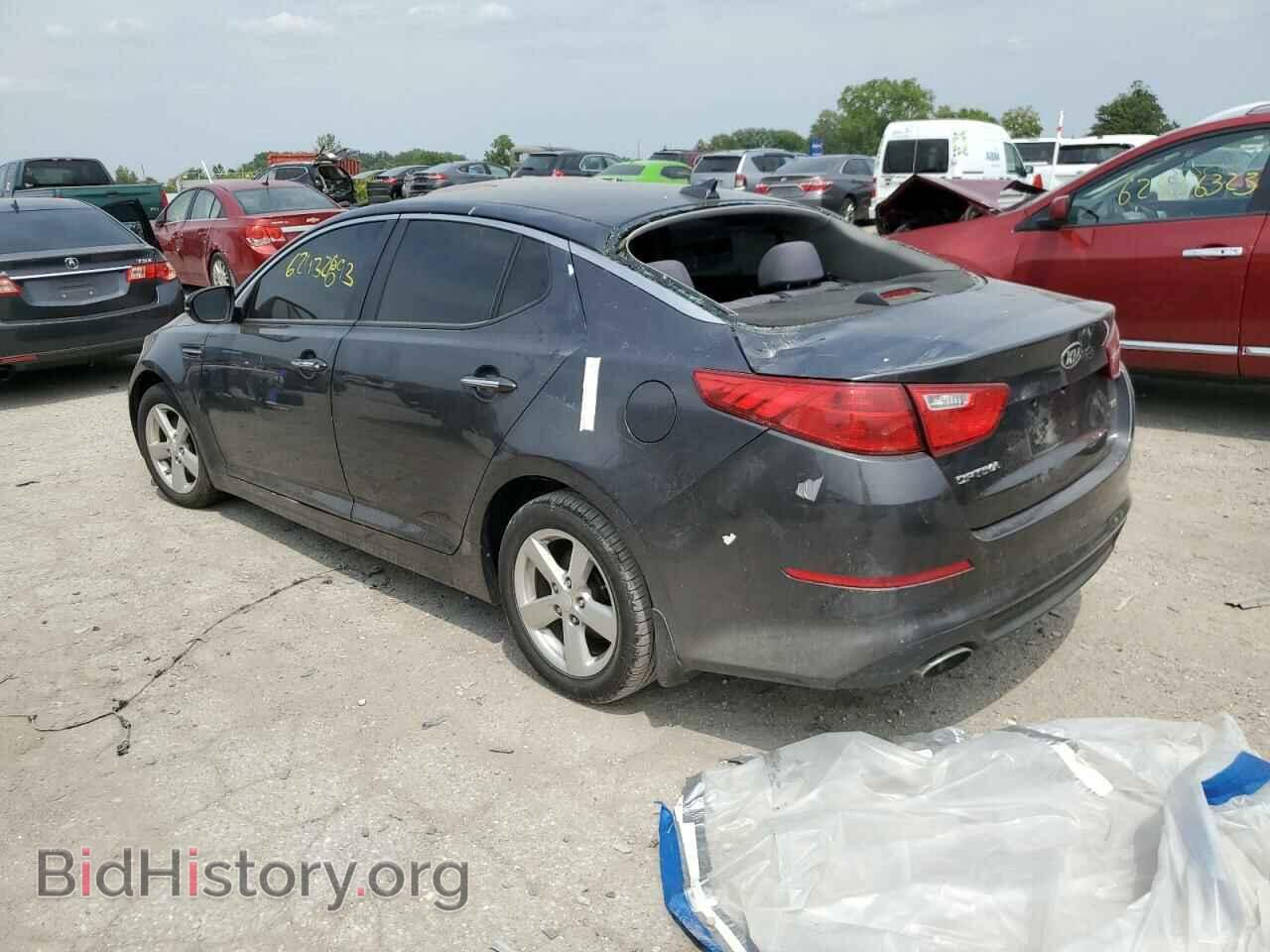 2015 KIA OPTIMA - VIN: KNAGM4A75F5642261 - Фото 2