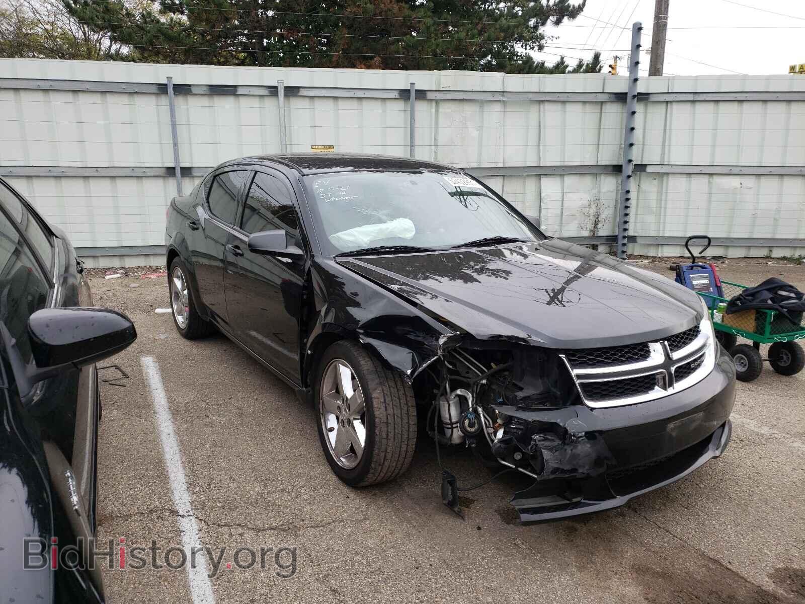 Photo 1C3CDZAB2DN664514 - DODGE AVENGER 2013