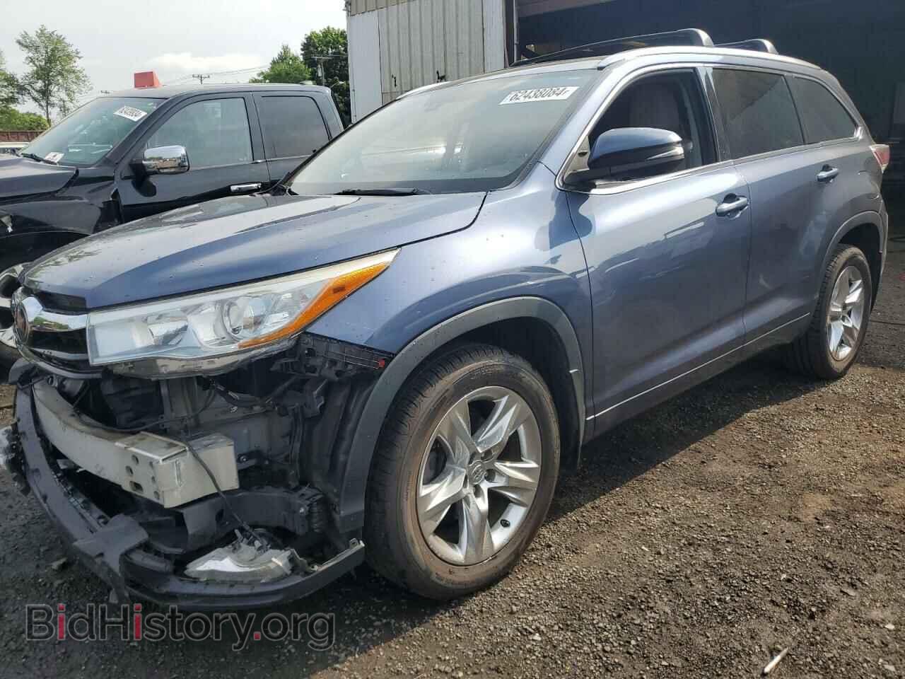 Фотография 5TDDKRFH3FS077772 - TOYOTA HIGHLANDER 2015