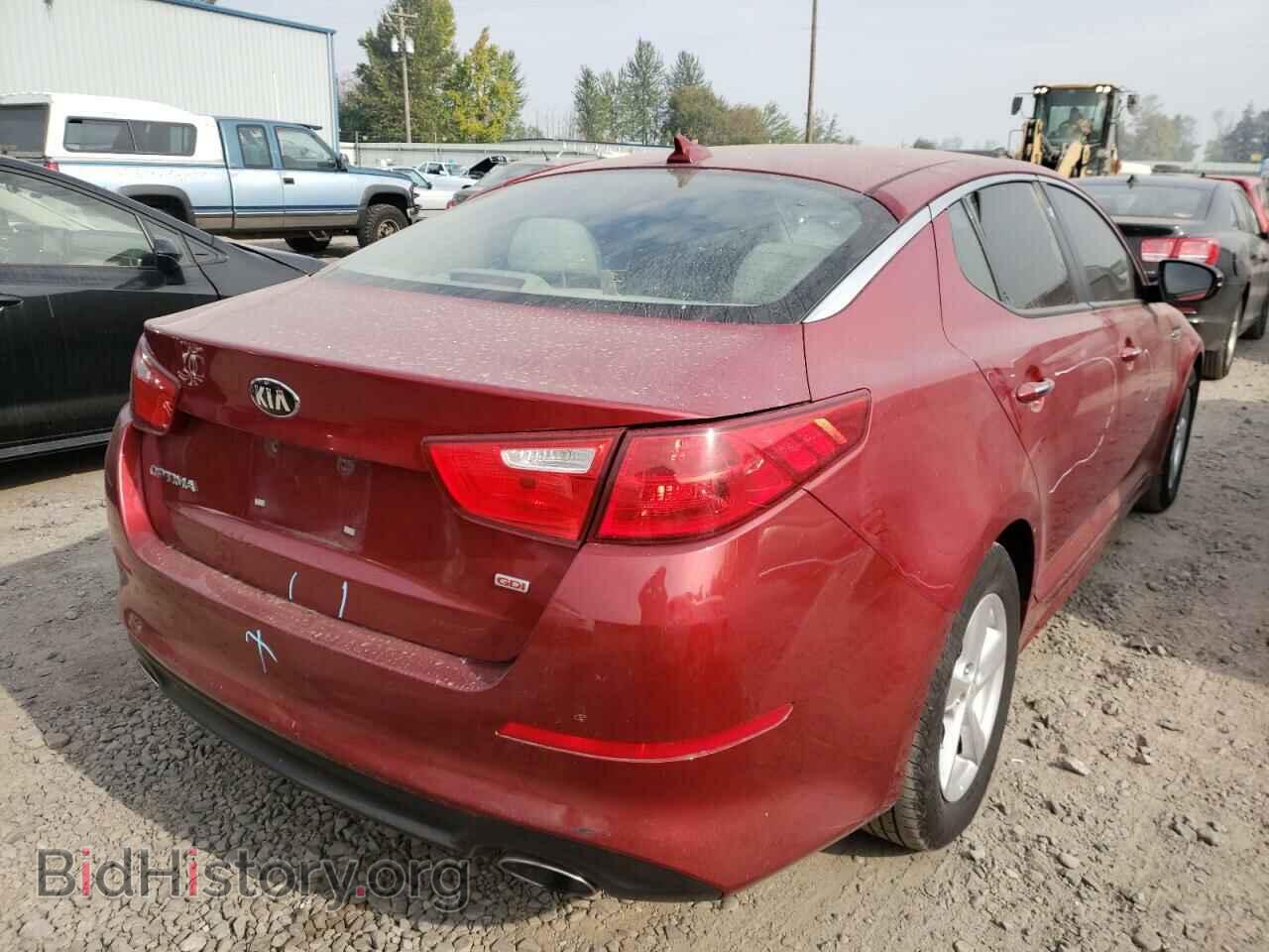 2015 KIA OPTIMA - VIN: 5XXGM4A78FG449102 - Фото 4