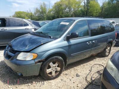 2006 Dodge CARAVAN Grand Cara, сине-зеленый — VIN 2D4GP44L26R865740, Copart