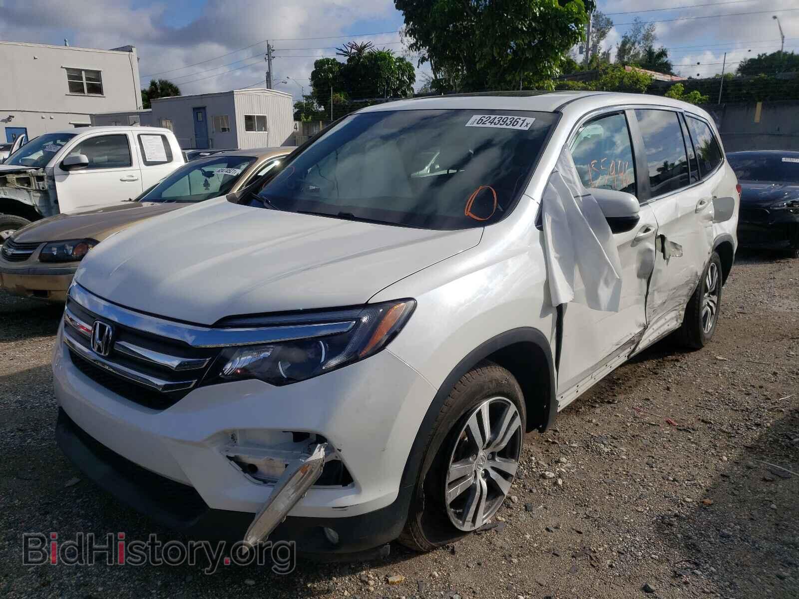 2016 HONDA PILOT - VIN: 5FNYF5H52GB024987 - Фото 2