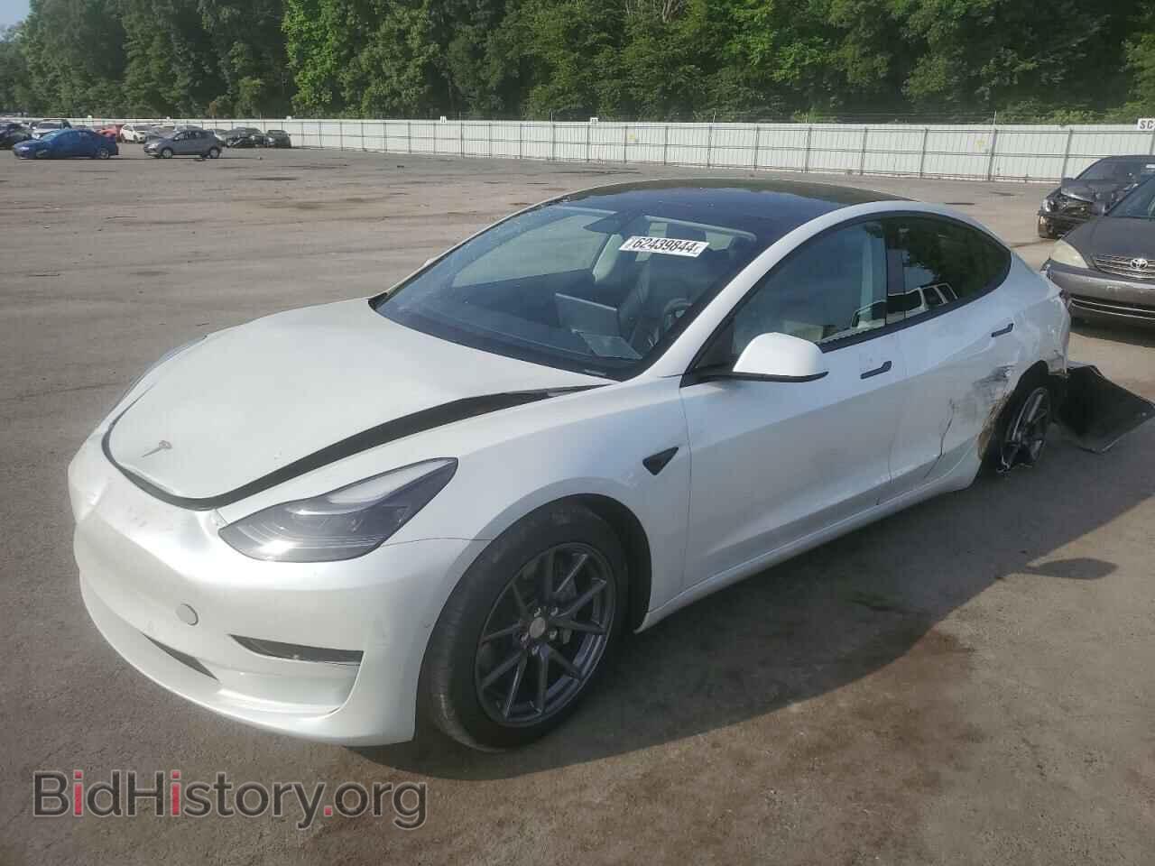 Photo 5YJ3E1EA3MF922551 - TESLA MODEL 3 2021