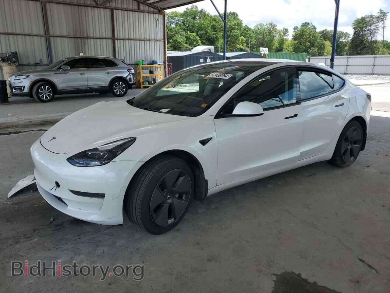 Photo 5YJ3E1EA3MF955517 - TESLA MODEL 3 2021
