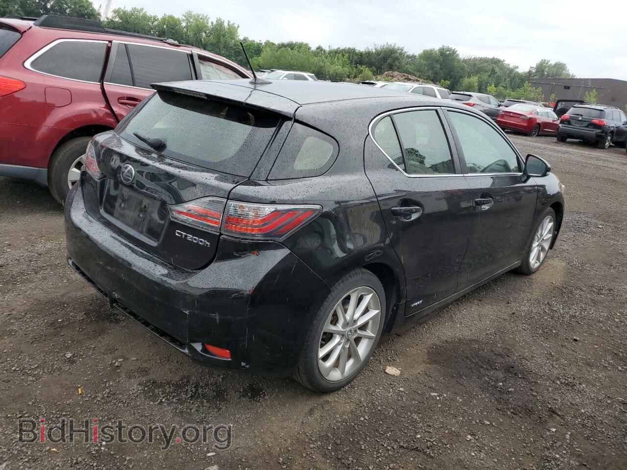 2013 LEXUS CT 200 - VIN: JTHKD5BH1D2147837 - Фото 3