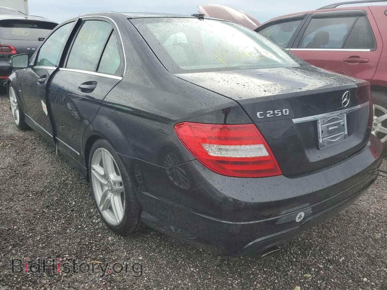 2012 MERCEDES-BENZ C-CLASS - VIN: WDDGF4HB2CA598865 - Фото 3