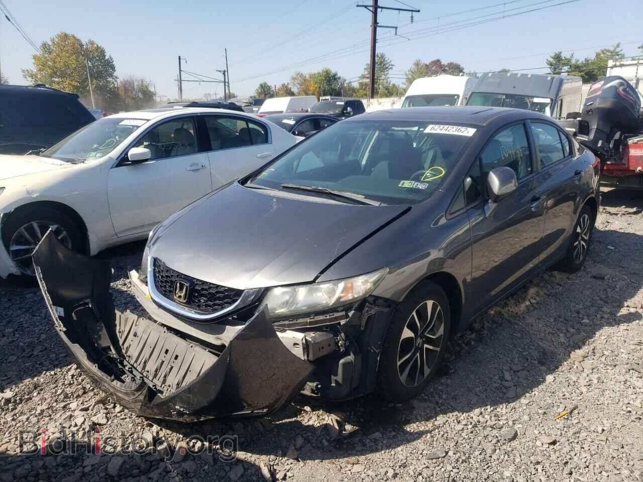 2013 HONDA CIVIC - VIN: 2HGFB2F88DH522455 - Фото 2