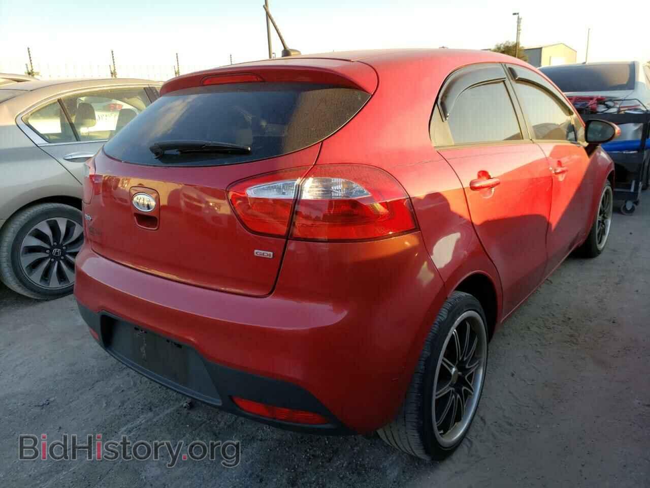 2013 KIA RIO - VIN: KNADM5A30D6132347 - Фото 4