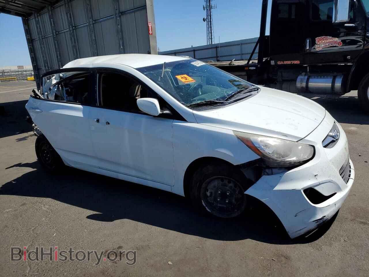 2013 HYUNDAI ACCENT - VIN: KMHCT4AE7DU309304 - Photo 4