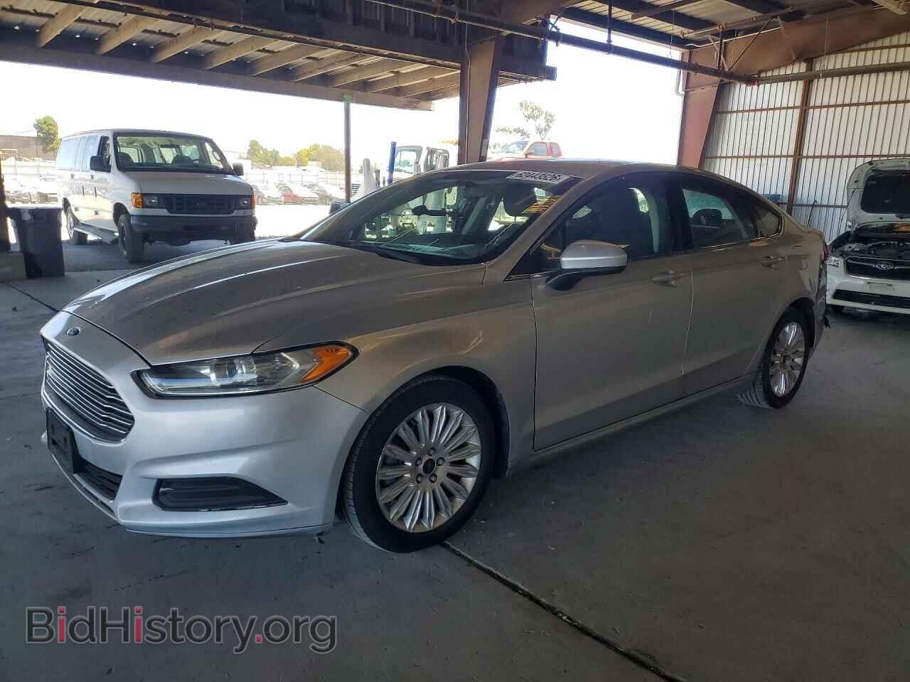 Photo 3FA6P0LU4HR266286 - FORD FUSION 2017