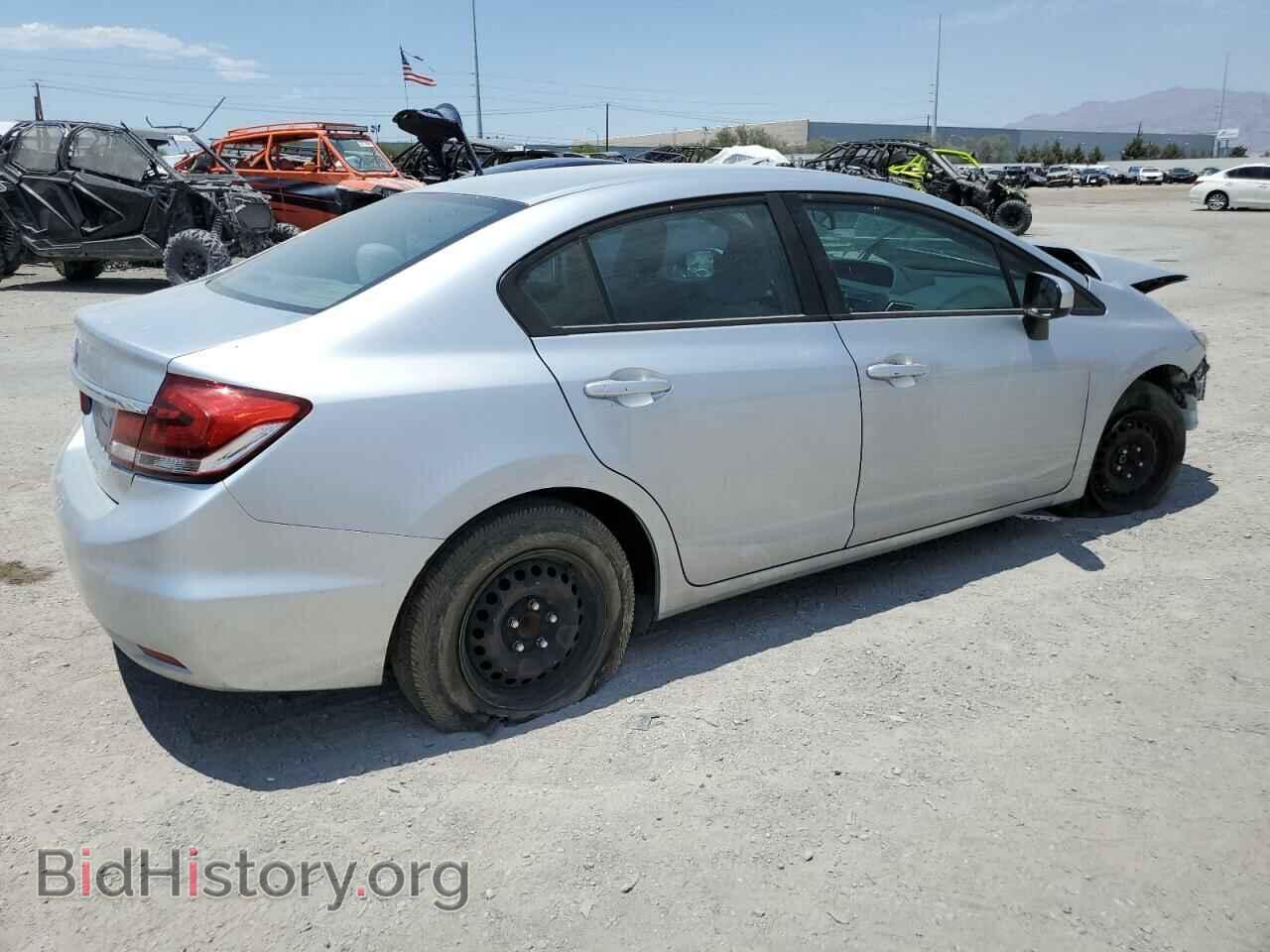 2014 HONDA CIVIC - VIN: 2HGFB2F54EH516790 - Фото 3