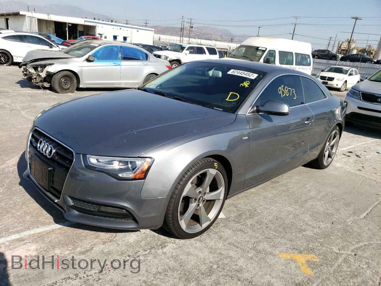 2014 AUDI A5 - VIN: WAULFAFR4EA016305 - Фото 2
