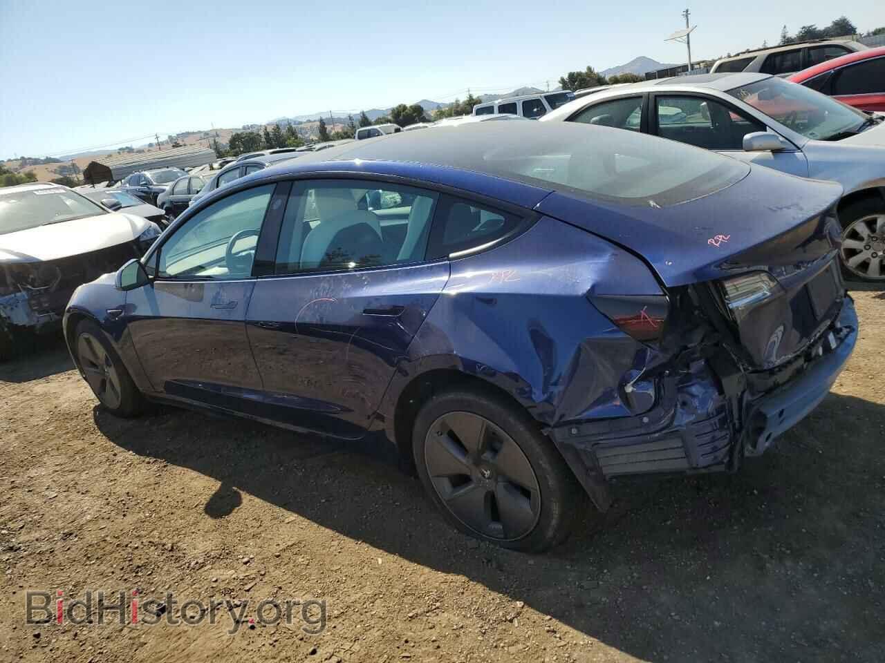 2022 TESLA MODEL 3 - VIN: 5YJ3E1EA0NF361050 - Фото 2