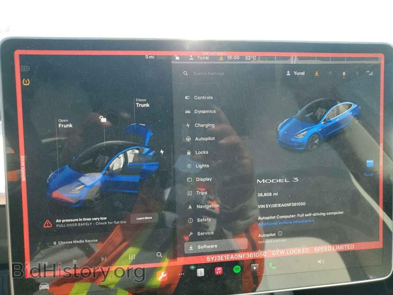 2022 TESLA MODEL 3 - VIN: 5YJ3E1EA0NF361050 - Фото 9