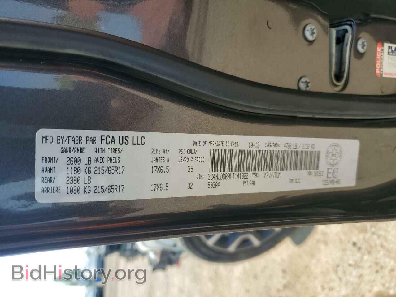 2020 JEEP COMPASS - VIN: 3C4NJDDB3LT141822 - Фото 14