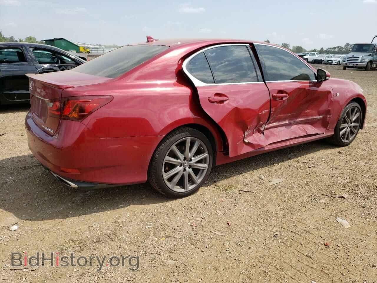 2013 LEXUS GS350 - VIN: JTHCE1BL1D5006649 - Фото 3