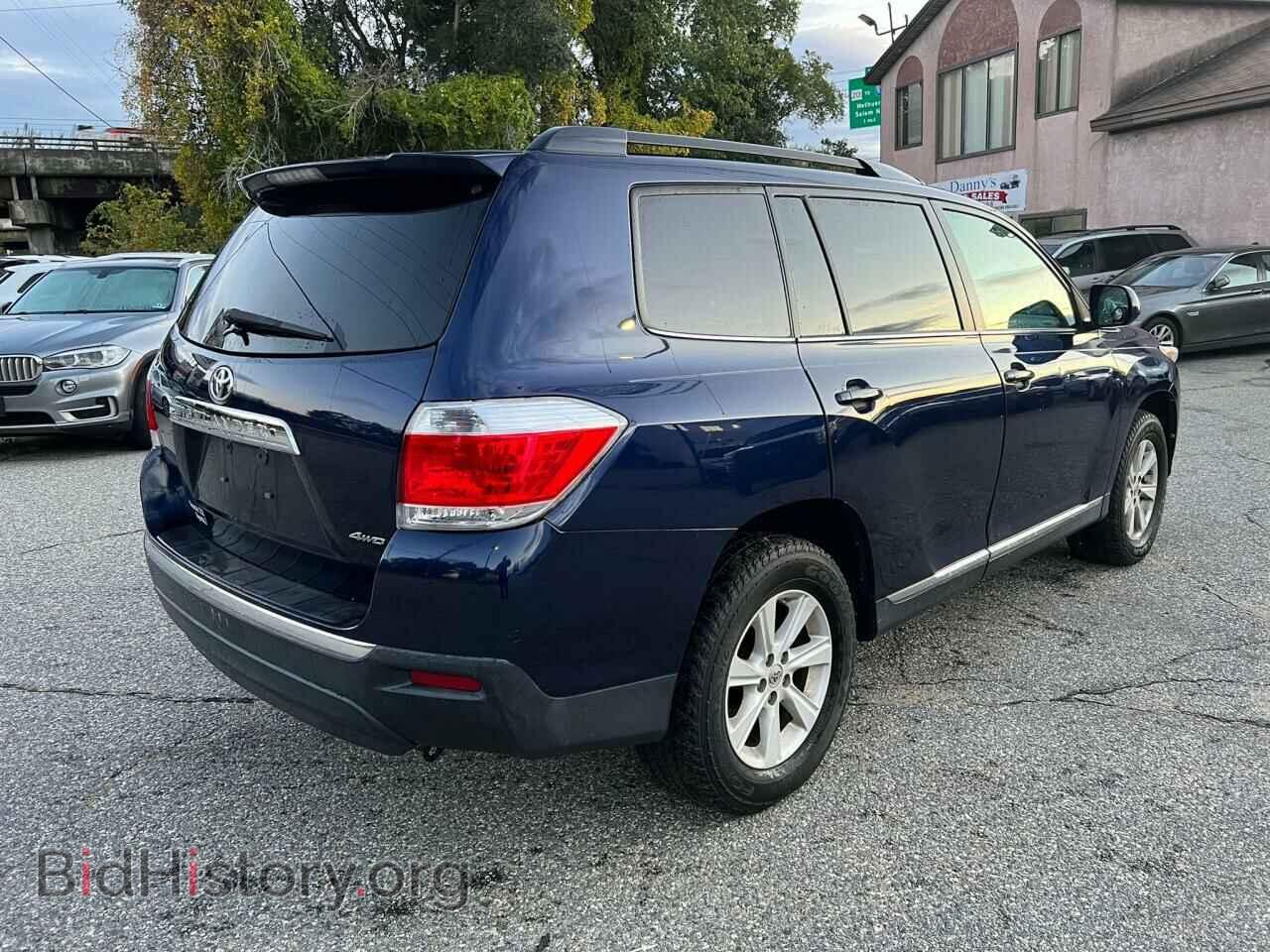 2013 TOYOTA HIGHLANDER - VIN: 5TDBK3EH8DS199997 - Фото 4