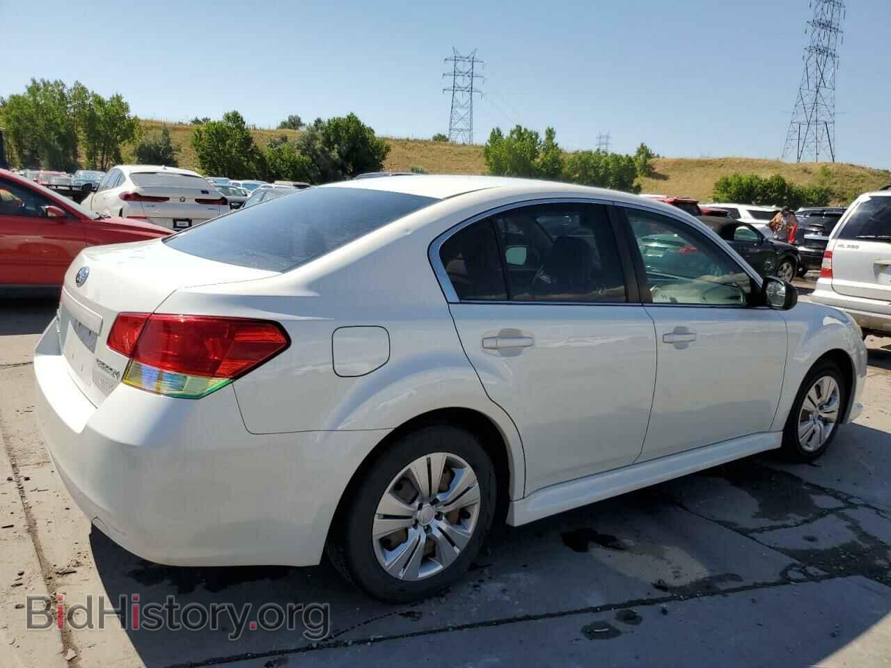 2013 SUBARU LEGACY - VIN: 4S3BMBA67D3032508 - Фото 3
