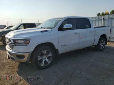 2022 RAM 1500 Laramie, white — VIN 1C6SRFJT7NN213748, Copart