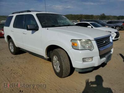 2010 Ford EXPLORER Explorer X, белый — VIN 1FMEU7DEXAUA64545, Copart