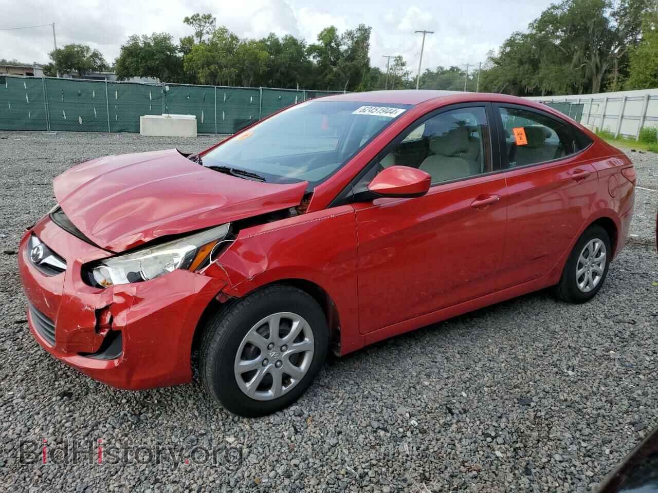 Photo KMHCT4AE3DU535503 - HYUNDAI ACCENT 2013