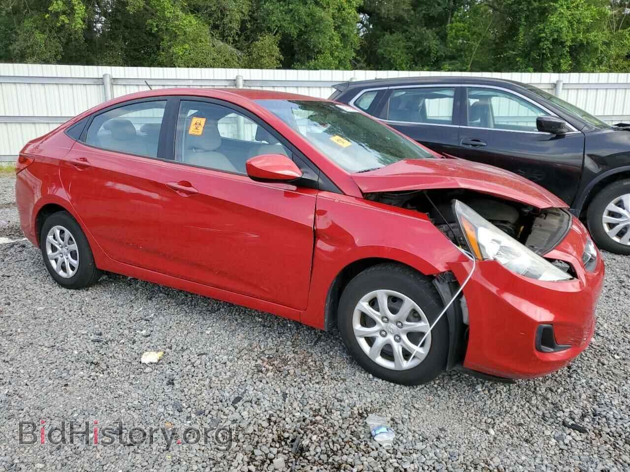 2013 HYUNDAI ACCENT - VIN: KMHCT4AE3DU535503 - Фото 4