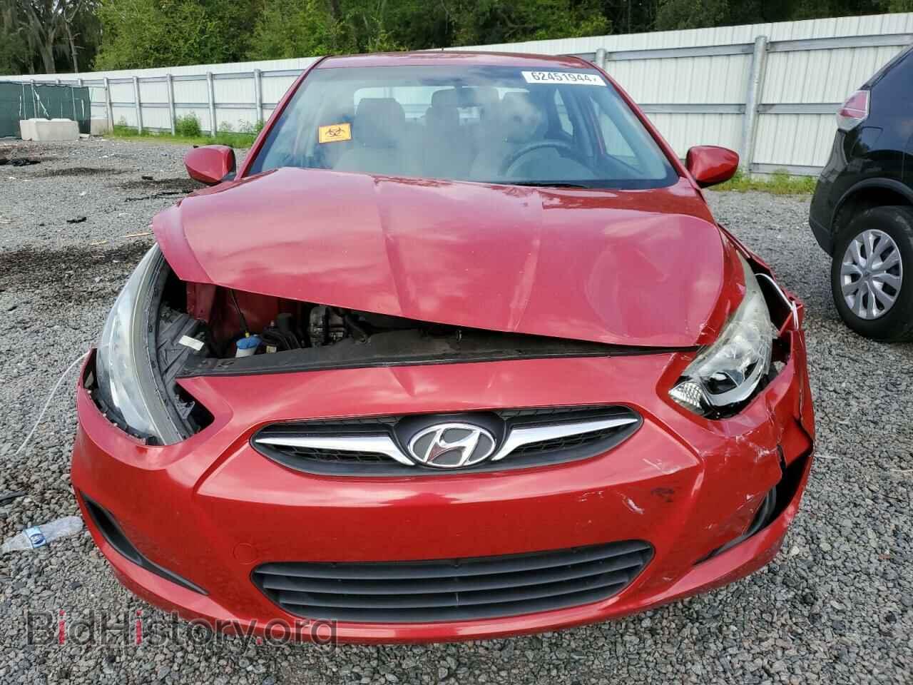 2013 HYUNDAI ACCENT - VIN: KMHCT4AE3DU535503 - Фото 5