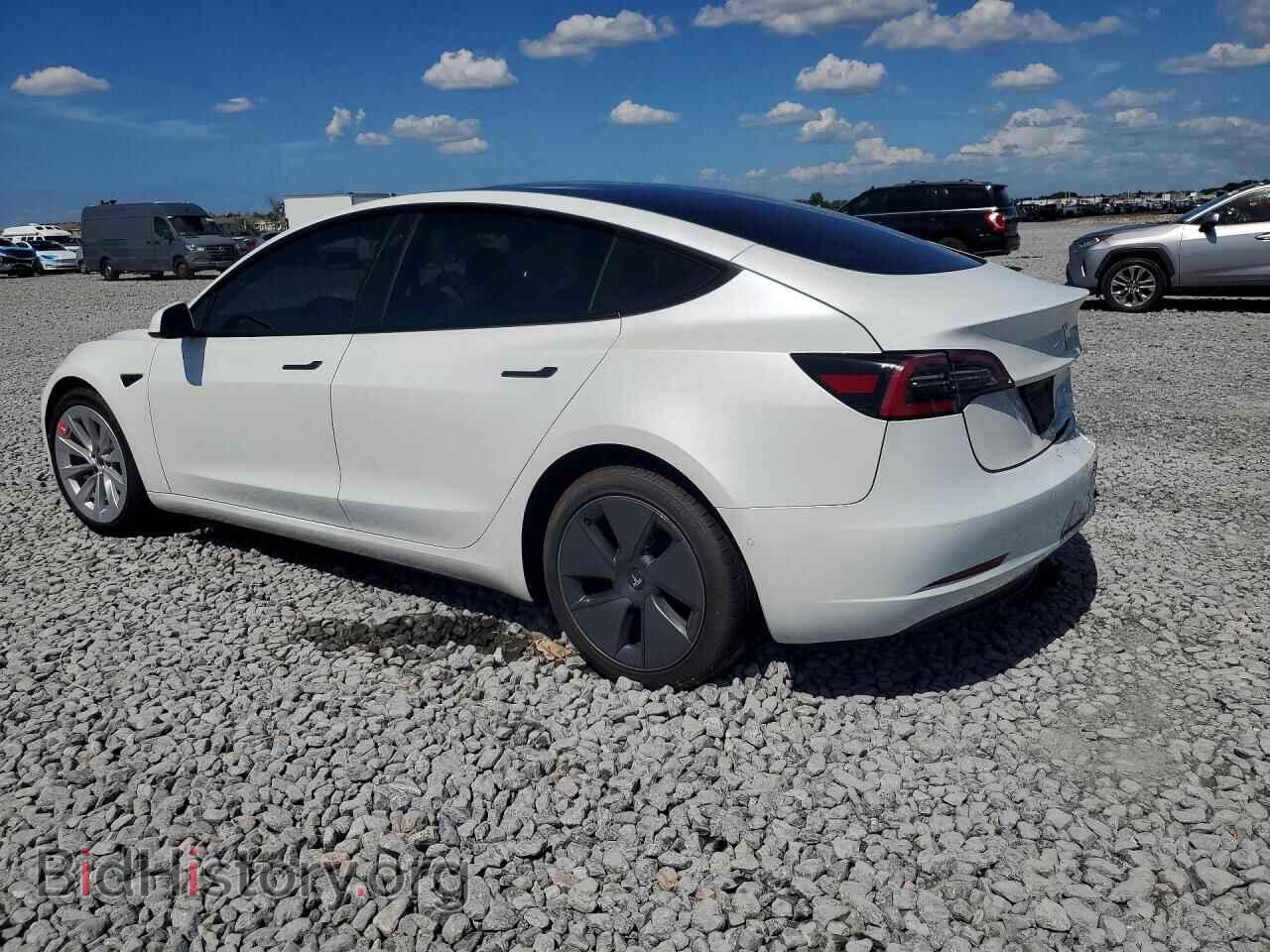 2022 TESLA MODEL 3 - VIN: 5YJ3E1EB4NF318839 - Photo 2