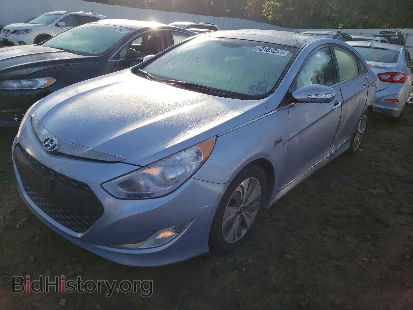 2014 HYUNDAI SONATA - VIN: KMHEC4A46EA107220 - Фото 2