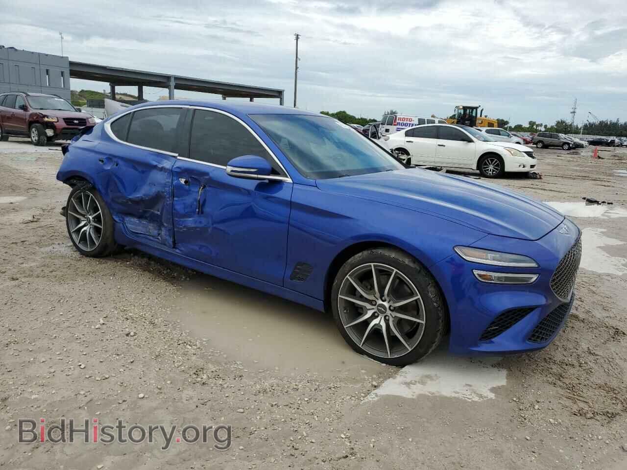 2022 GENESIS G70 BASE - VIN: KMTG54TE2NU103470 - Фото 4