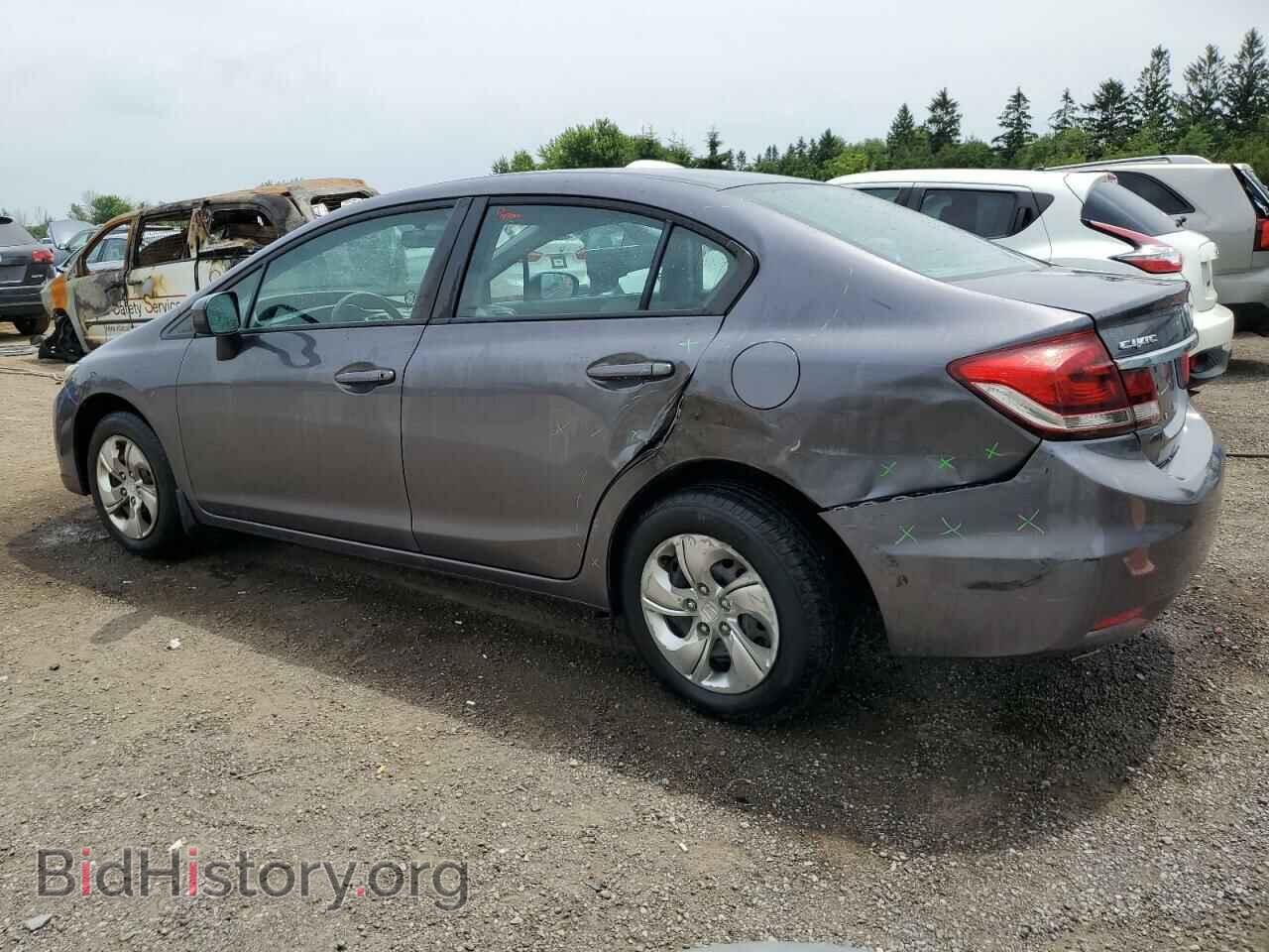 2014 HONDA CIVIC - VIN: 2HGFB2F42EH032740 - Фото 2