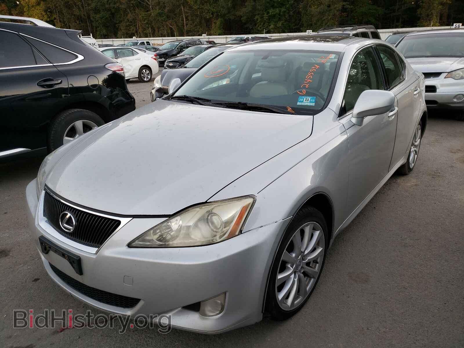 2008 LEXUS IS - VIN: JTHCK262782024337 - Фото 2