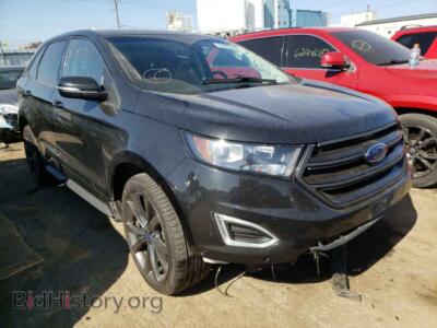 2015 Ford EDGE Edge Sport, черный — VIN 2FMTK4AP7FBC25402, Copart
