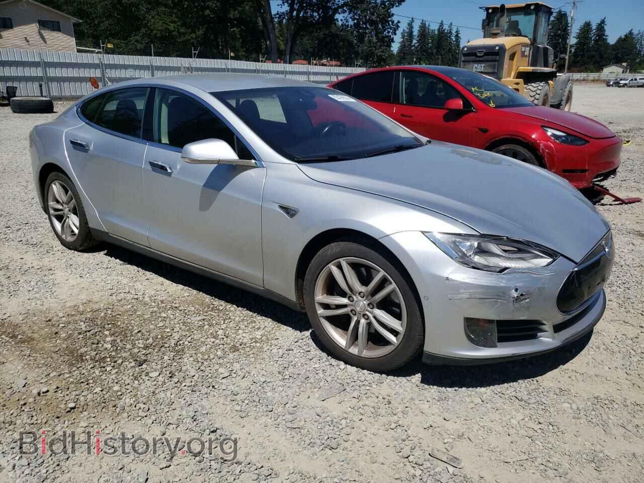2014 TESLA MODEL S - VIN: 5YJSA1S10EFP59807 - Фото 4