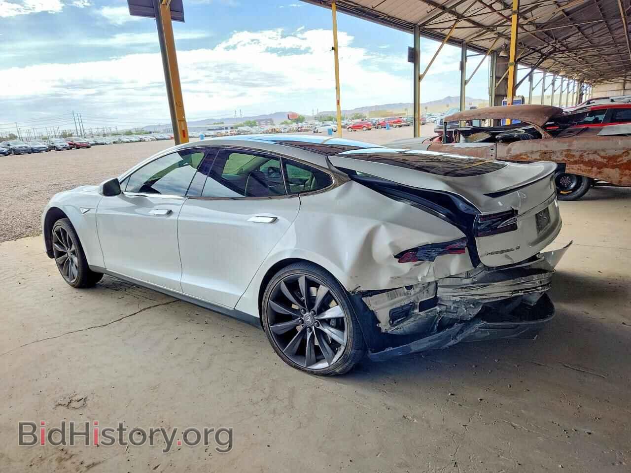 2014 TESLA MODEL S - VIN: 5YJSA1H15EFP38376 - Photo 2