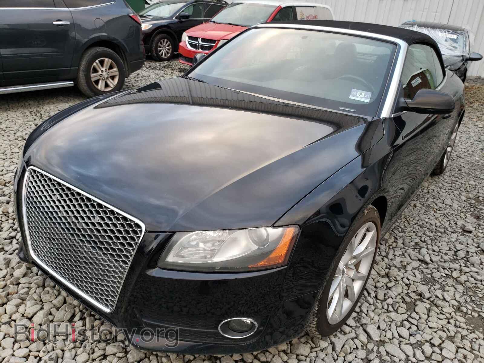 2011 AUDI A5 - VIN: WAUCFAFH5BN018186 - Фото 2