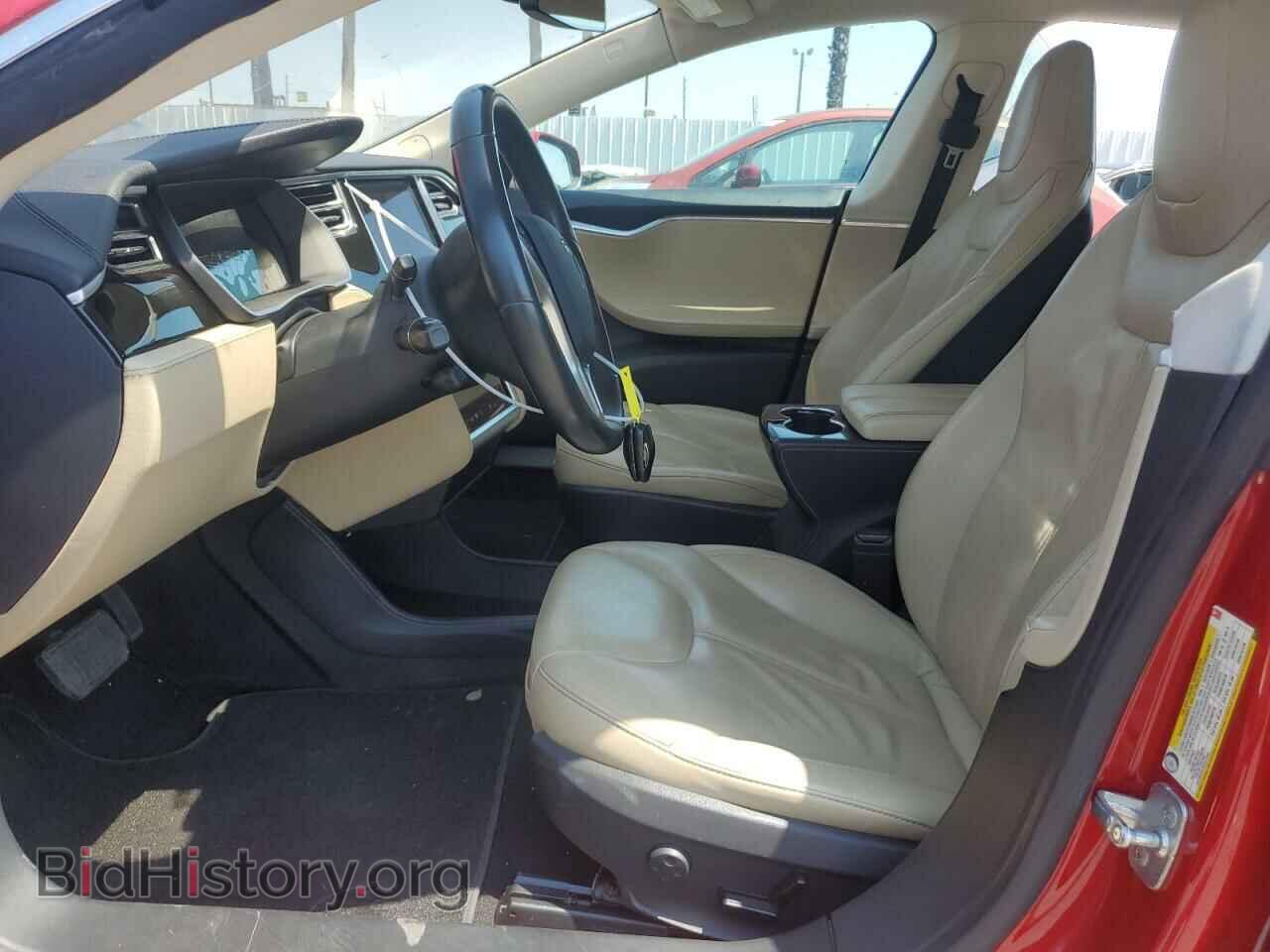2014 TESLA MODEL S - VIN: 5YJSA1H1XEFP44495 - Фото 7