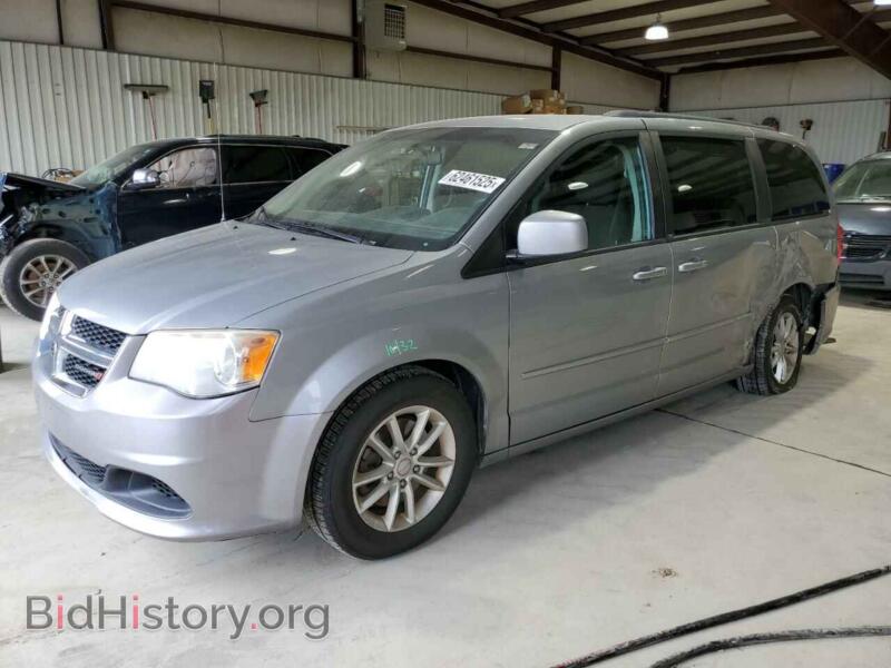 2014 Dodge CARAVAN SXT (VIN 2C4RDGCGXER177200) — photo 1 of 13, Copart, damage: rear end