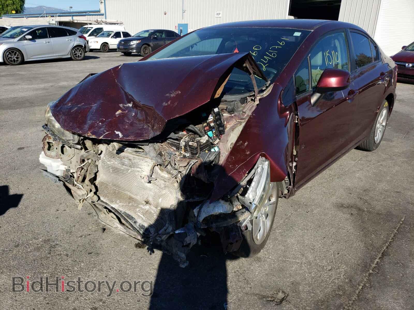 2013 HONDA CIVIC - VIN: 19XFB2F59DE224917 - Фото 2