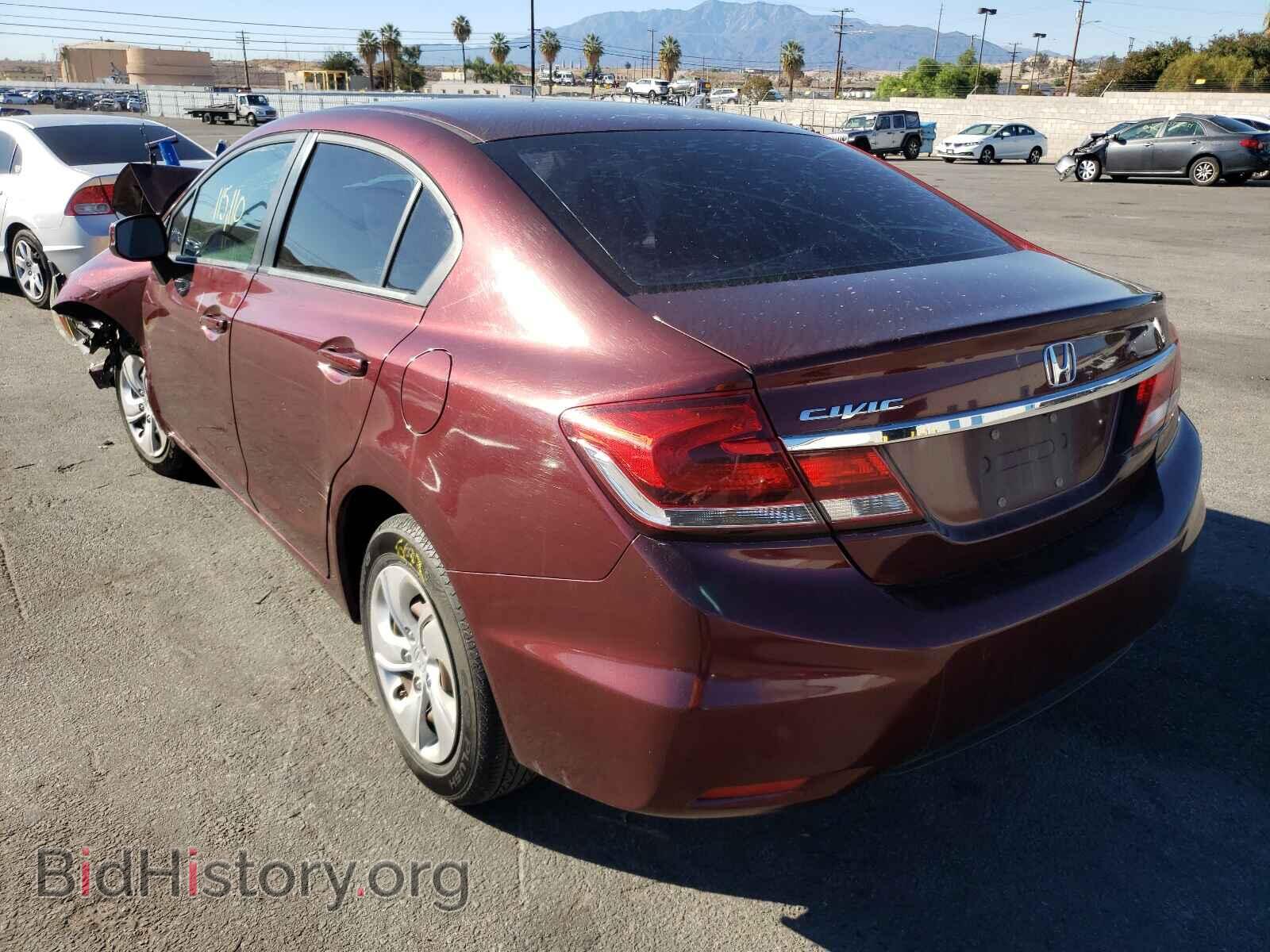 2013 HONDA CIVIC - VIN: 19XFB2F59DE224917 - Фото 3