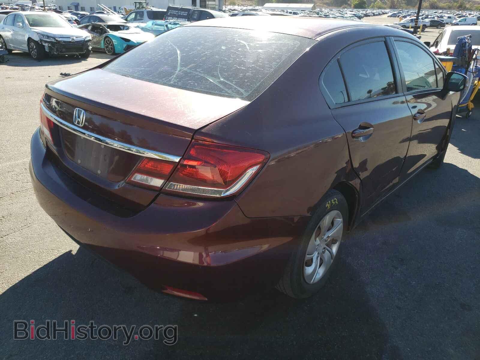 2013 HONDA CIVIC - VIN: 19XFB2F59DE224917 - Фото 4