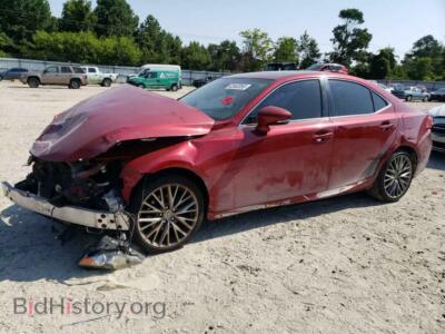 2014 Lexus IS IS 250, красный — VIN JTHBF1D29E5031653, Copart