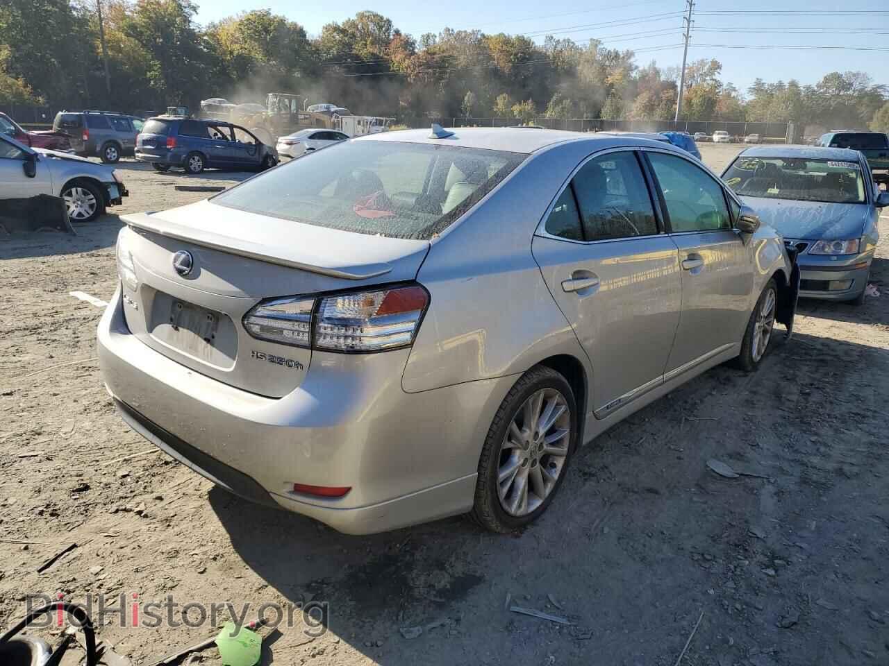 2010 LEXUS HS - VIN: JTHBB1BAXA2019528 - Фото 4