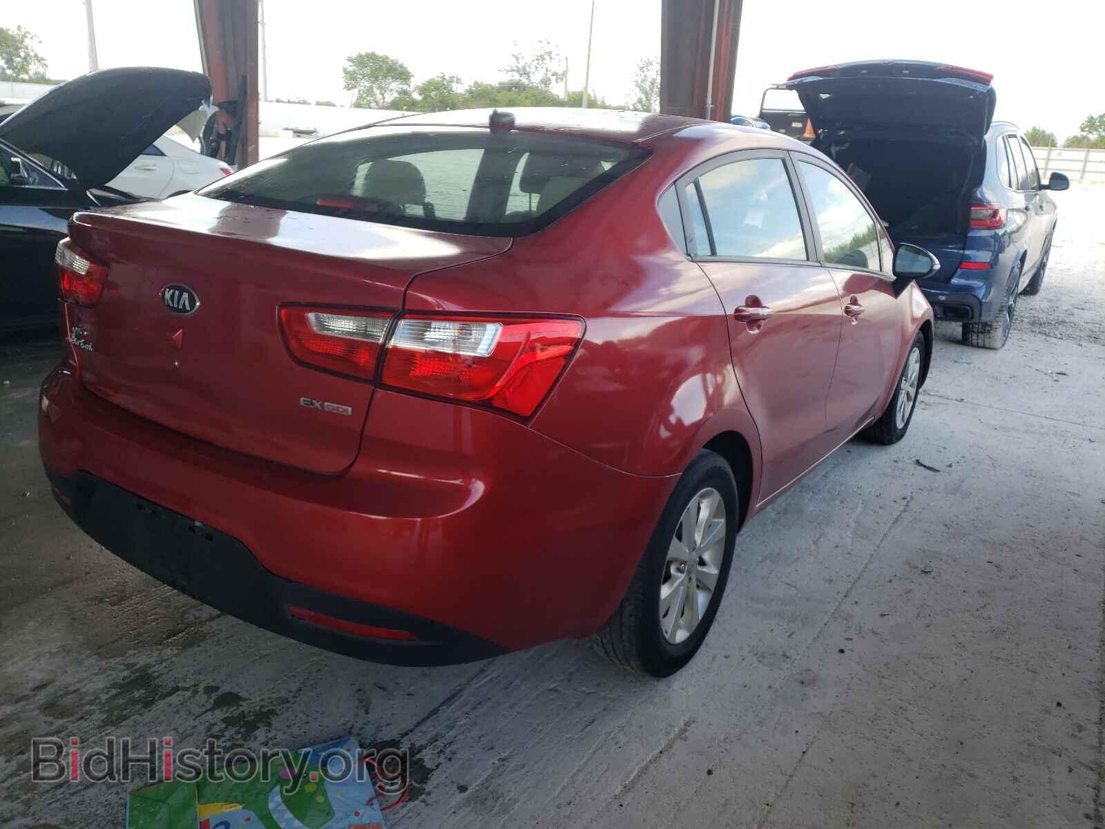 2013 KIA RIO - VIN: KNADN4A35D6233701 - Фото 4