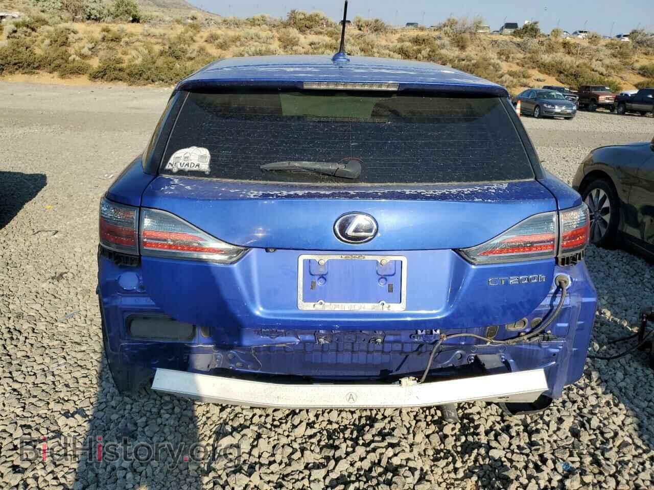 2013 LEXUS CT 200 - VIN: JTHKD5BH9D2165812 - Фото 6