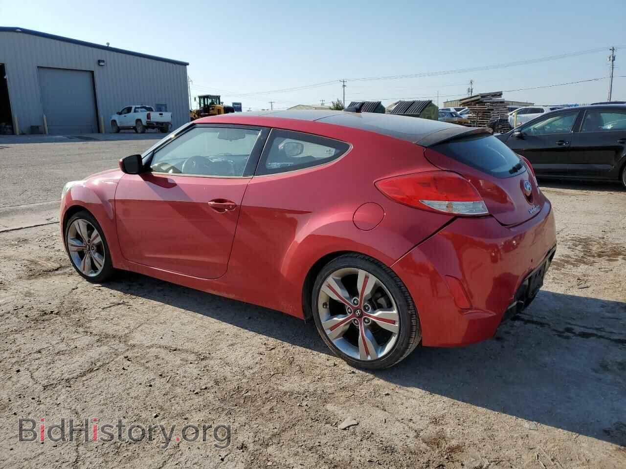 2013 HYUNDAI VELOSTER - VIN: KMHTC6AD4DU096539 - Фото 2